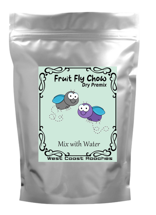 Flightless Fruit Fly Chow