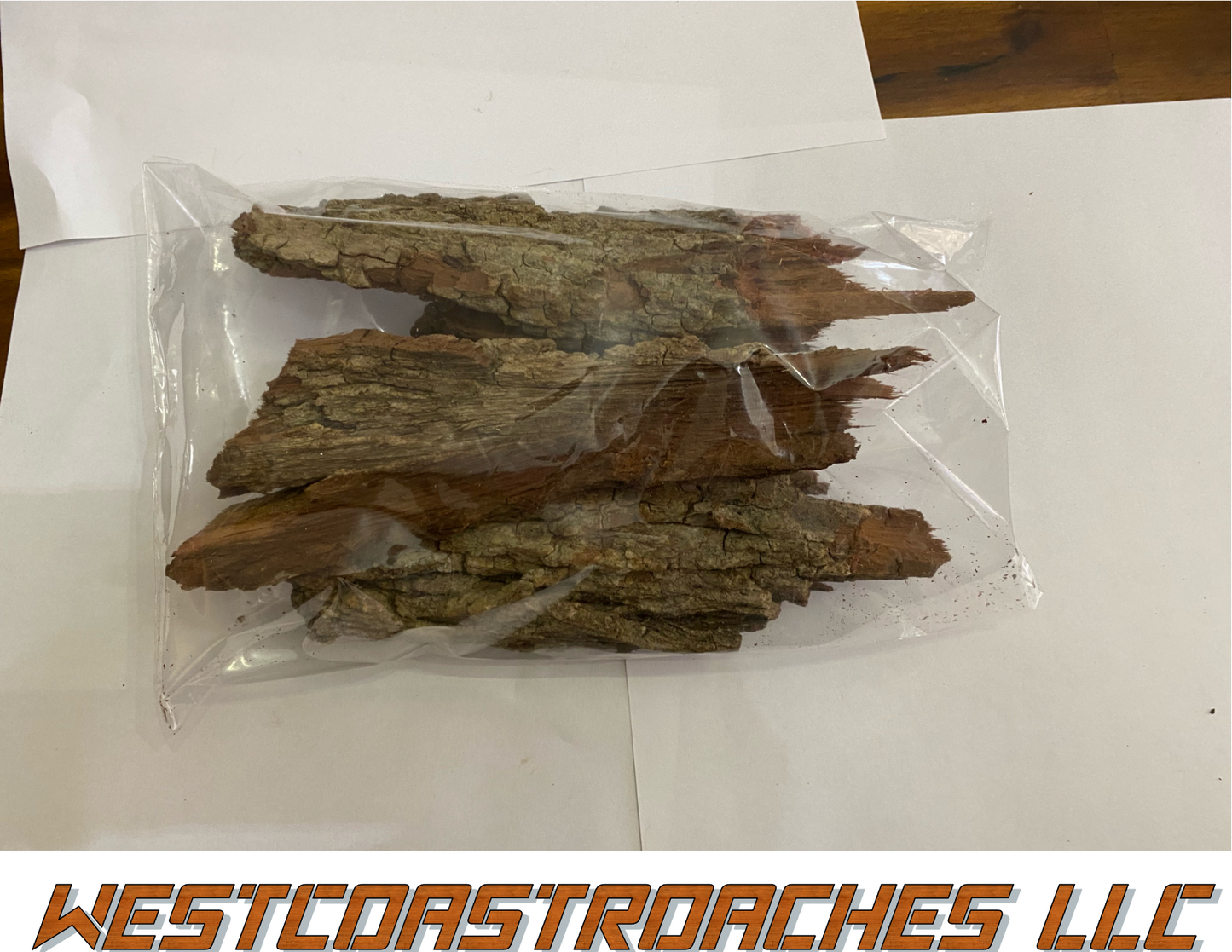 Dried Locust Bark Isopod Bioactive Terrarium