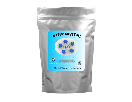 Dried Water Crystal Polymers